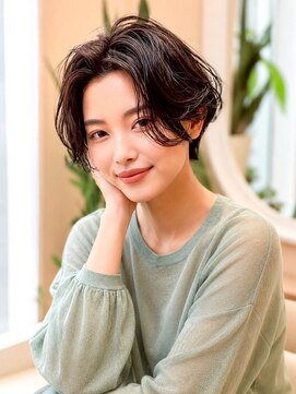 ルービックセカンド 和歌山(Rubik's 2nd) 大人可愛いマッシュショート×透明感カラー