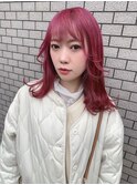 ダークパープル/ナチュラルショート/夏のヘアアレンジ/湘南台
