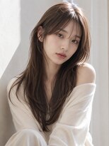 リリアーナ(LILIANA)&nbsp;池袋 ハッシュカット シースルーバング ロングウルフカット