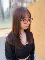 スウド(Swd)&nbsp;ストレートヘア＆顔周りレイヤー/レイヤーカット