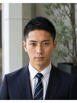 MEN's Baguz MEN'Sカット/ MEN'Sパーマ/ MEN'Sカラー 清潔感と男らしさを両立するビジネスベリーショート