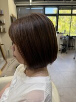 クレア(Klea)&nbsp;大人の艶感コンパクトボブ♪#矢場町#大須#白髪ぼかし#髪質改善