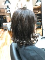 イル ヘアー 海老名(iru hair) 外ハネグレージュ