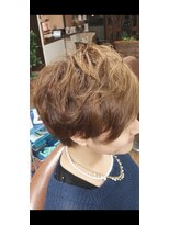 アルベリーヘアーアンドスパ 掛川中央店(ALBELY hair&spa)&nbsp;無造作パーマ×ショートスタイル