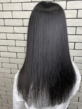 オレンジドロップ 長岡駅店(orange drop) 20代/30代/大人クール/美髪ストレート/ロング/スタイル