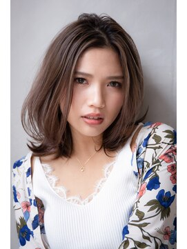 ウィズ 市原店(Wiz) ハイライト切りっぱなしボブ