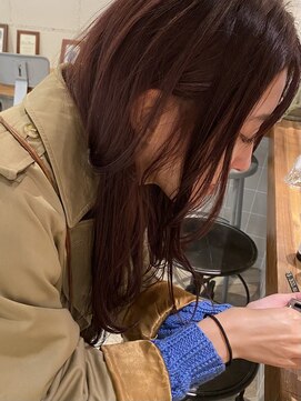 エル(EL by green) (akiko)バイオレットカラー×ロングウェーブ