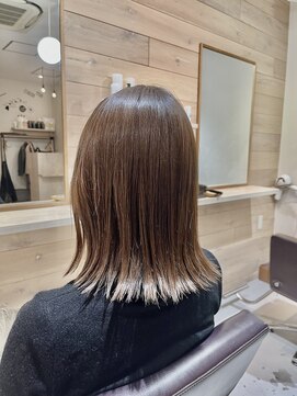 ヘアーリゾート ルアーナ(hair resort LUANA) 外ハネストレートボブ