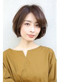 大人かわいいショートボブでふんわり【国分寺】