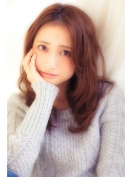 ニコ(NiCO) 【NiCO 八戸】伸ばしかけ 大人可愛い くせ毛風 ふわミディ ♪