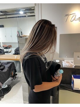 タオ 河原町(Tao) コントラストバレイヤージュ"