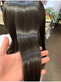 ナチュラルストレートスタイル[おすすめはイルミナカラー ]