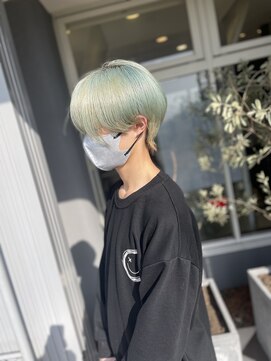 ヘアメイク アース 秋田仁井田店(HAIR & MAKE EARTH) ウルフヘア　エンドカラー