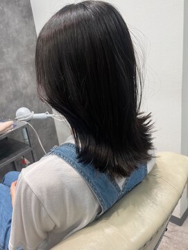 フォンド 津田沼(fond.) 斜めバング/グレージュカラー/シルキーベージュ/津田沼駅