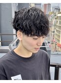 八王子/八王子駅/ツイストスパイラルパーマ/眉毛/メンズ