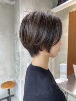 ベンジー 蔵前ii店(benji)&nbsp;柔らかい質感が可愛いハンサムショート◎蔵前