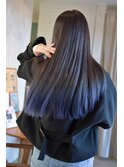【グラデーションカラー】ダークグレージュ×ブルージュ