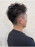 【Flor_戸塚】*メンズショートパーマ+刈り上げ*