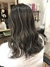 コントラストハイライト（ハーフヘッド）＆カラー＋カット ￥20900