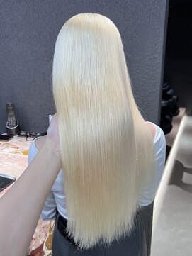 ペレ 栄店(PELE) デザインカラー/レイヤーカット/ウェットヘア/オリーブベージュ