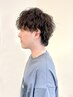 【新規】メンズカット＋カラー￥7180　【90分】
