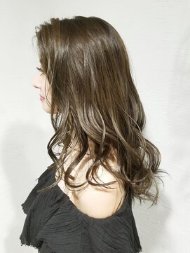 ローグ ヘアー 金町店(Rogue HAIR) マロンベージュ細めハイライトくすみベージュ韓国風巻き艶髪☆