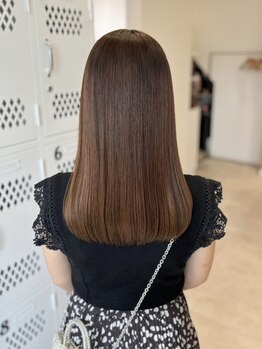 リル 新浜店(LiL)の写真/一人ひとりに寄り添う"しっかりカウンセリング"で髪質に合わせて薬剤を調合◎思わず触れたくなるヘアに◇