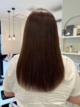 レーヴェの写真/大人女性のパサつきやうねりなどのお悩みを解決☆髪の内側から補修し毛先まで潤う思わず触りたくなる艶髪に
