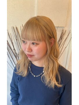 ウタリ(utari) ミルクティー【難波 桜川/ケアブリーチ】