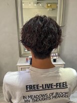 ナンバー ユアイロ 川崎(N° uairo)&nbsp;【山崎】爽やかツイストスパイラル/フェードカット/波巻きパーマ