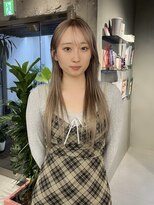バサ 江古田店(BASSA) ブリーチ1回/ベージュカラー/ミルクティーベージュ