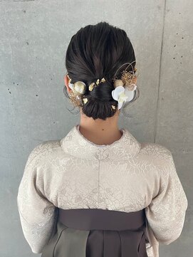 エディット トウキョウ(e.dit tokyo) 【MILK/MURIEL macoto】卒業式ヘア着物アレンジ袴アレンジ