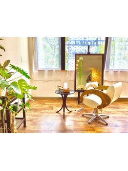 癒しの空間で、あなただけの特別な時間を。マンツーマンでくつろぎ、心も髪もリフレッシュできるサロン＊