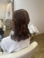 フラッフィーヘアー(FLUFFY hair)&nbsp;普段くくる方には簡単なアレンジもお伝えしています