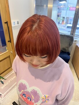 パラゴ(PARAGO.) ウルフ×ブリーチありレッドカラー♪