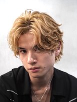 渋谷フェザーパーマニュアンスパーマ毛流れセンターパート