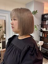 バム 名古屋栄店(BAMM) 人気のミルクティーグレージュ【坂根】