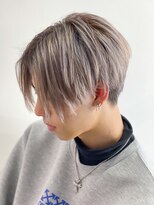 ダブルカラーブリーチケアブリーチミルクティーリタッチシルバー