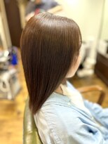 ウィズ(WITH)&nbsp;ミディアムボブ　ストレート　縮毛矯正