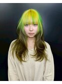 ルーツカラー/デザインカラー/ブリーチカラー/原宿/表参道