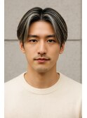 メンズハイライトバレイヤージュメッシュ