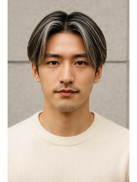 バース 梅田中崎町店(BIRTH) メンズハイライトバレイヤージュメッシュ