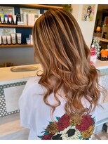 アース オーセンティック 岡山青江店(EARTH Authentic) バレイヤージュ