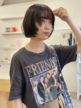 ユー(yew) mash bob ＋ darkgray