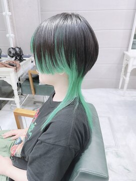 デイズ(days) ロングウルフヘア/デザインカラー