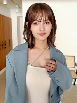 フィルムス 新宿(FILMS) 丸みショートボブ/レイヤー/20代30代40代50代/顔周りカット