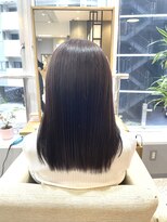 オーセンヘア(AUTHEN.HAIR)&nbsp;スモーキーピンク×ULTOWAトリートメント
