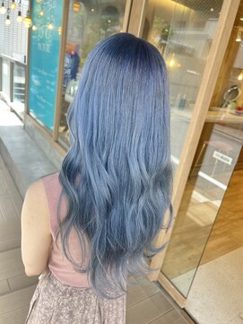 ピクチャー(PICTURE) マーメイドブルー/ブリーチ/ダブルカラー/リタッチ