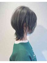 エヌプラスリタ 近鉄八尾(N+lita)&nbsp;黒髪クラゲヘアーオリーブグレー小顔ココアベージュ