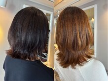 レイヤー、くびれスタイル人気です♪【くびれボブ／レイヤー】